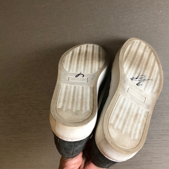 M. GEMI suede gray snickers size 40 - Picture 6 of 13